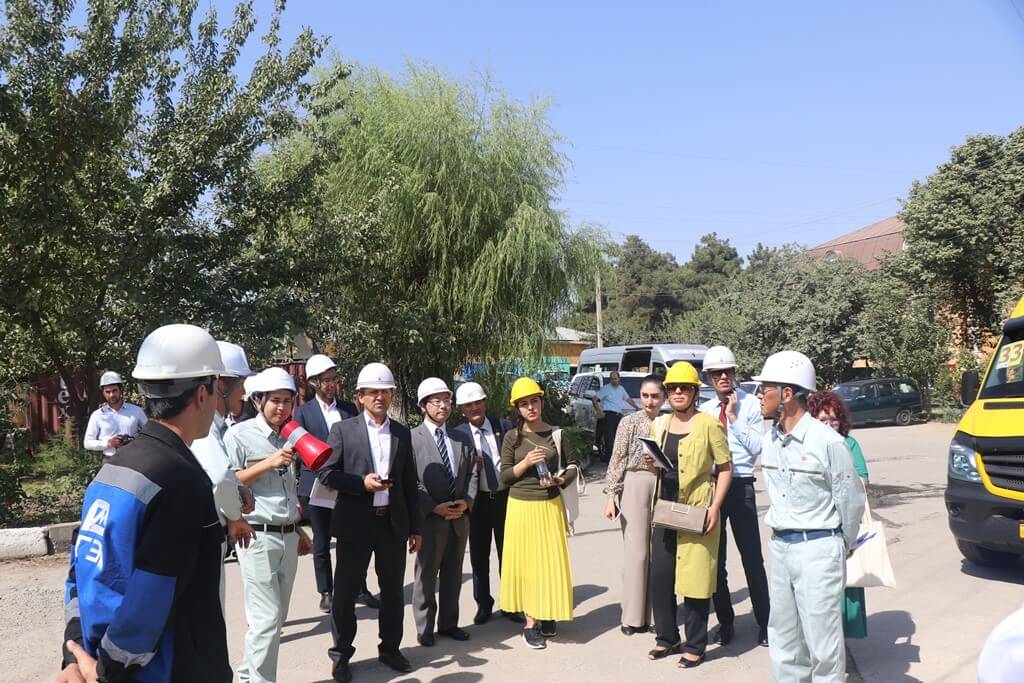 Commissioning of the 2 substations in Dushanbe by JICA